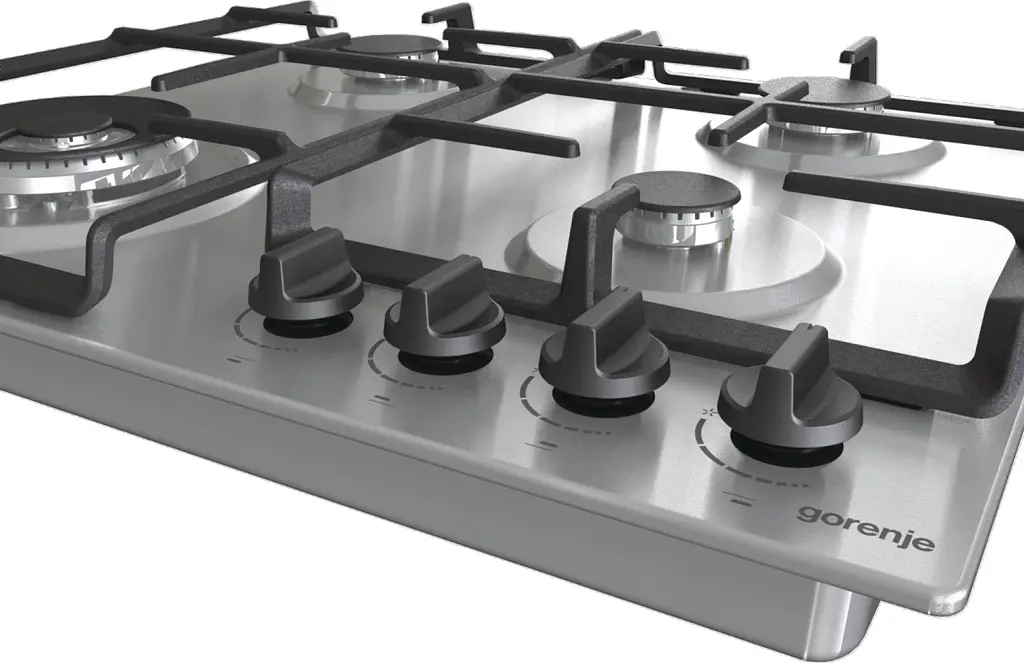 Варильна поверхня газова Gorenje 60 см чугун конфорка Wok нержавіюча сталь - фото 7
