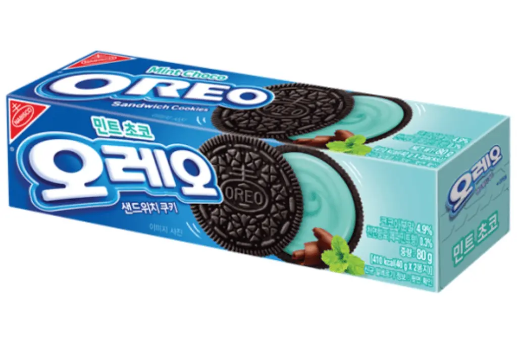Печиво Oreo Mint Choco Sandwich Cookies 80г - фото 3