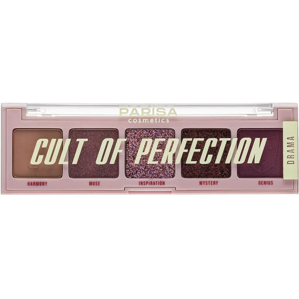 Палитра теней Parisa Cult Of Perfection E-605 тон 01 (Drama) 4.2 г - фото 2
