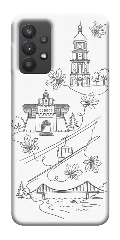 TPU чохол Demsky Kyiv spirit для Samsung Galaxy A32 (A326B) 5G