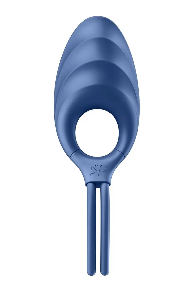 Ерекційне віброкільце-ласо Satisfyer Swordsman Blue, міцна фіксація, 10 режимів, потужний мотор - фото 4