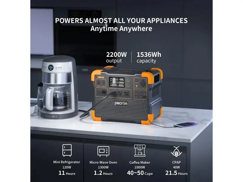 Зарядна станція Pecron E1500LFP - фото 8