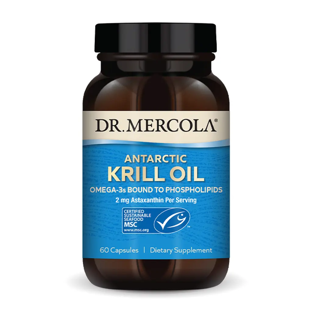Олія криля Dr. Mercola Krill Oil 60 caps