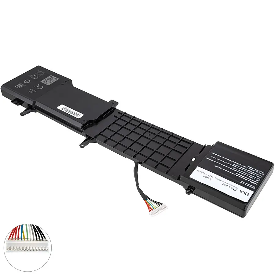 Акумулятор Dell 6JHDV (Alienware 17 R2, Alienware 17 R3, P43F) 14.8V 4400 mAh Black - фото 2