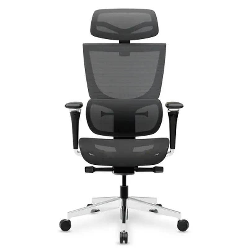 Офісне крісло Mealux S8 Air Black (HF-S8P M/B) - фото 2