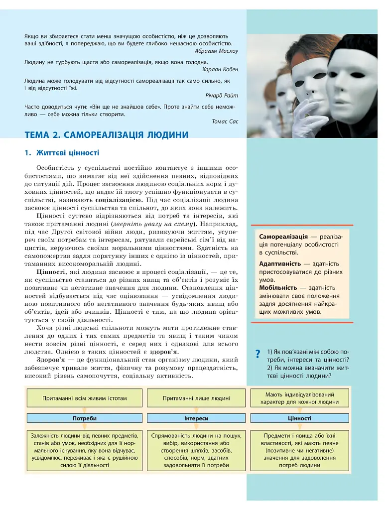 Громадянська освіта. Інтегрований курс. Рівень стандарту. Підручник. 10 клас - фото 7