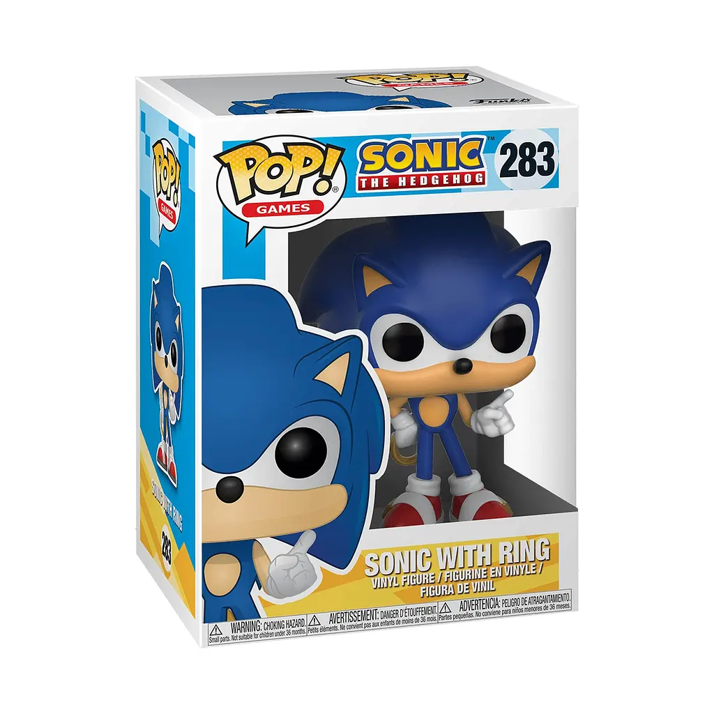 Фигурка Funko POP Games: Sonic - Sonic w/ring det0018232 - фото 2