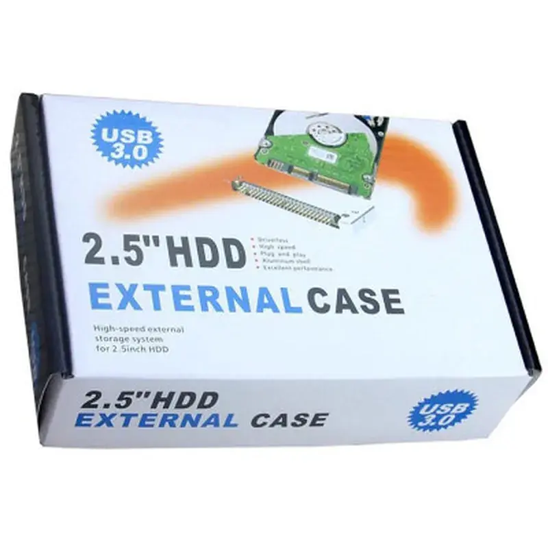 Кишеня зовнішня Dynamode 2.5" SATA HDD/SSD USB 3.0 Transparent (DM-CAD-25316) - фото 12