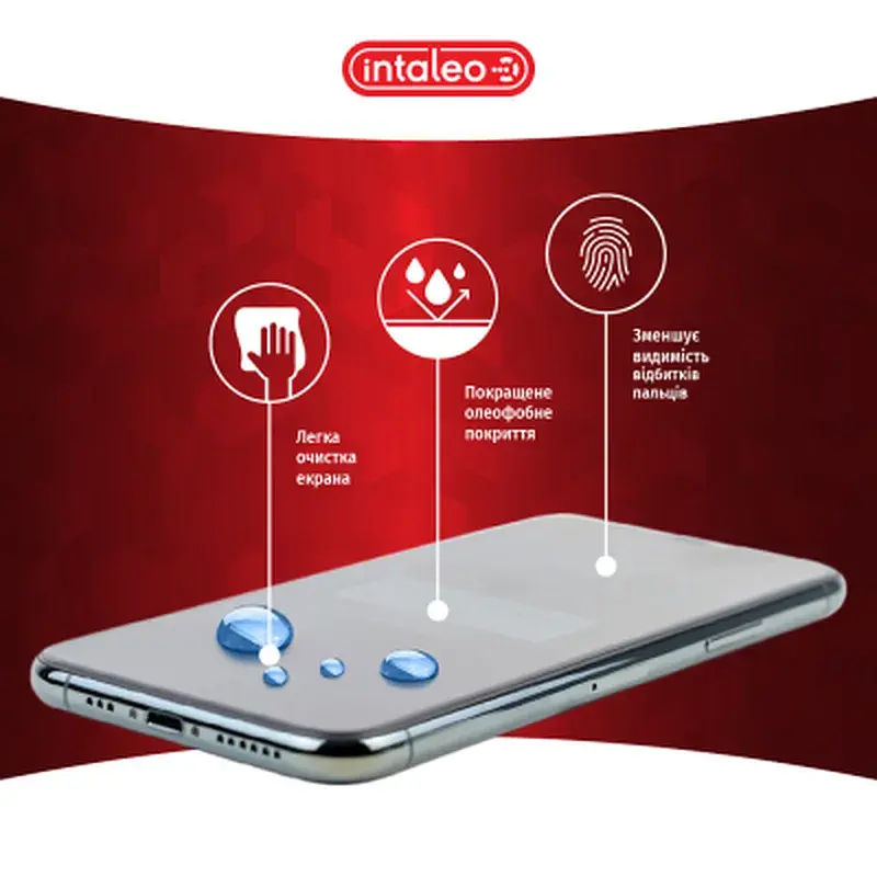 Скло захисне Intaleo Full Glue Vivo V21 (1283126528484) - фото 6