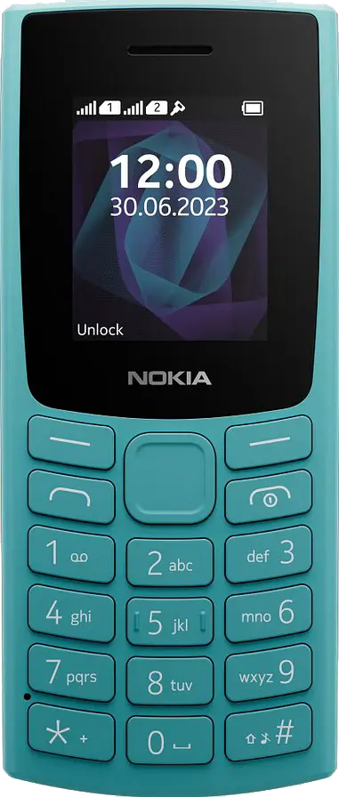 Телефон Nokia 105 TA-1557 DS Cyan UA UCRF - фото 2