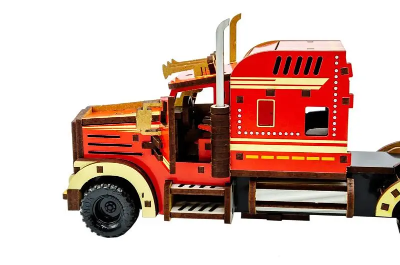 Конструктор Puz-00952 "Wood Truck", дерев'яний PuzzleOk - фото 6