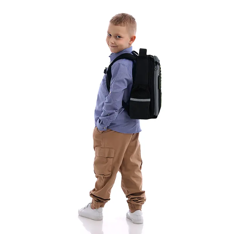 Рюкзак GoPack Education 165S Football Fan Черно-серый (GO26-165S-4) - фото 18