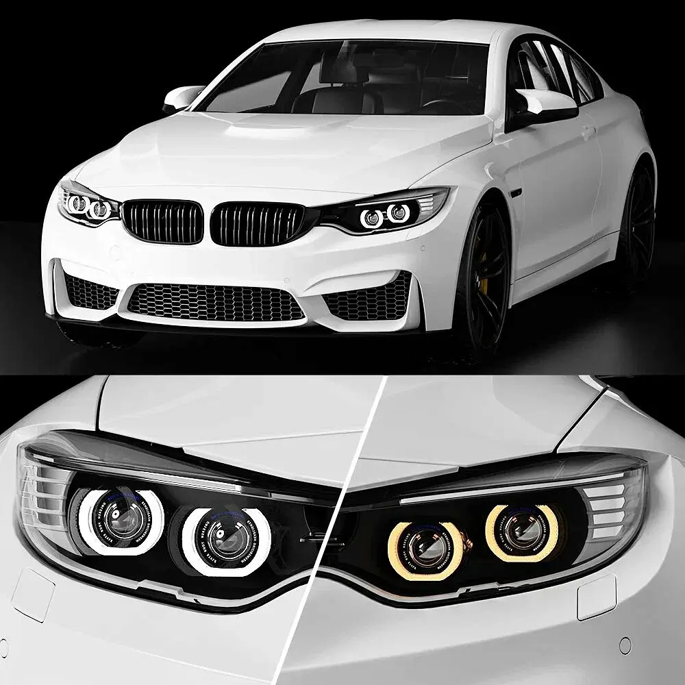 LED Маска Ангельські очі 2.5" D64 12V 6000K BMW Білий Світло R6-L 2 шт. - фото 4