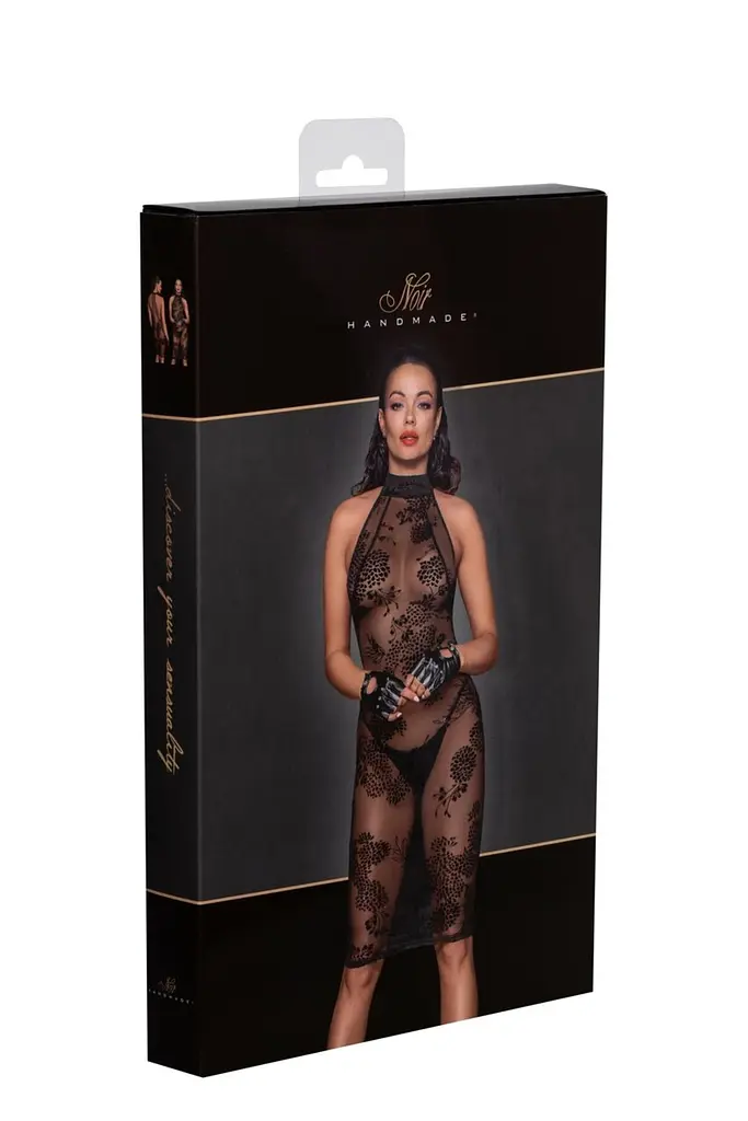 Сукня Noir Handmade F240 Midi tulle dress with velvet straps, S - фото 7