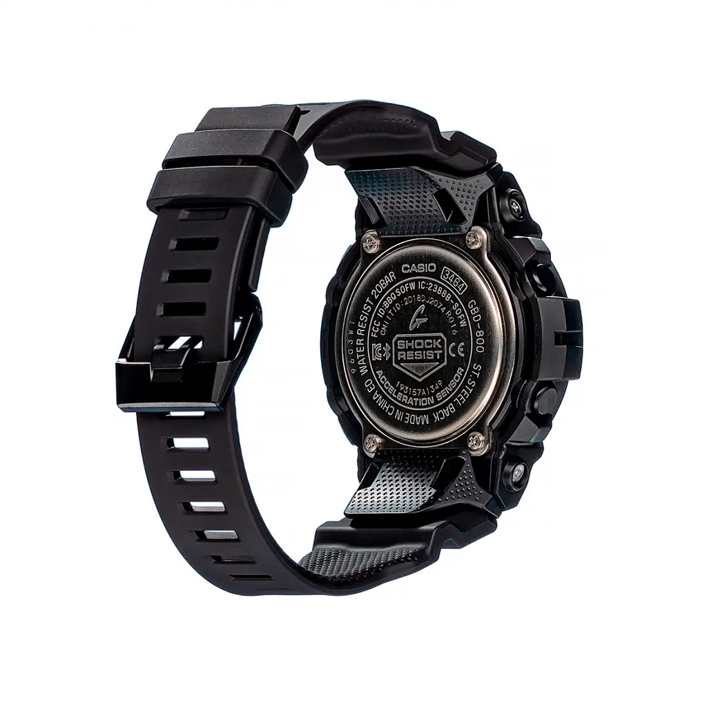 Протиударні наручний годинник Casio G-Shock GBD-800-1BER Оригінал японські з полімерним ремінцем (модуль 3464) - фото 10