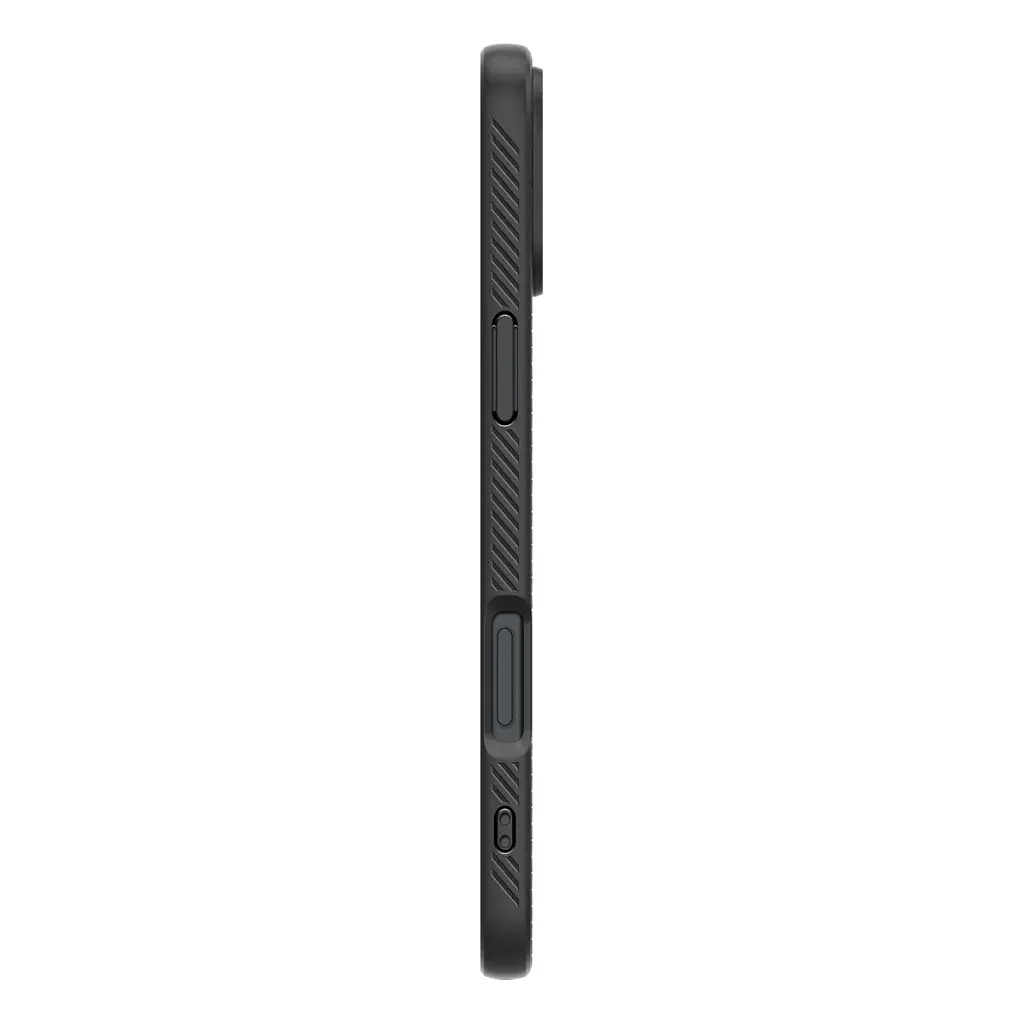 Чохол-накладка Spigen Liquid Air для Apple iPhone 16 Plus Matte Black (ACS08066) - фото 8