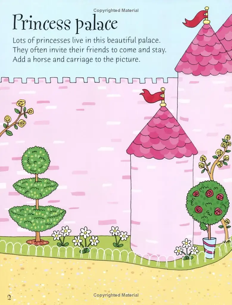First Sticker Book. Princesses - фото 3