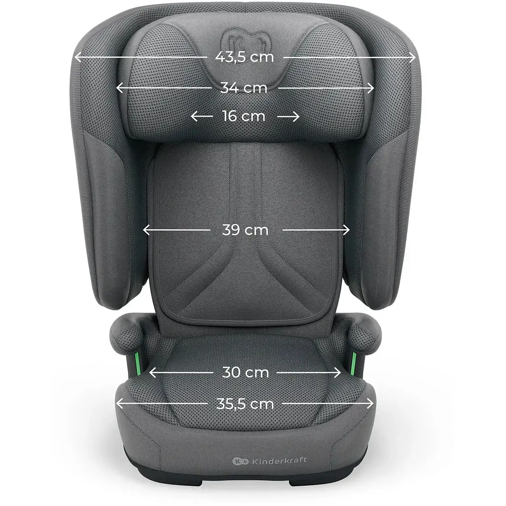 Автокрісло Kinderkraft Unity 2 i-Size Grey (KCUNIT02GRY0000) - фото 10
