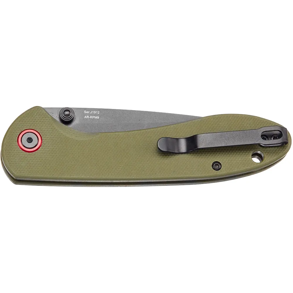 Нож CJRB Feldspar Black Blade Green - фото 4