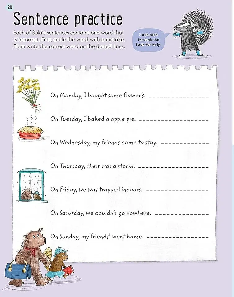 Key Skills. Wipe-Clean Grammar and Punctuation 8-9 - фото 6