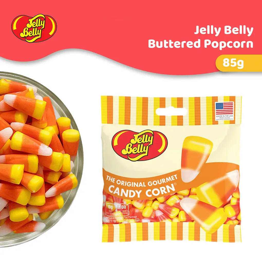 Жувальні цукерки Jelly Belly Candy Corn Bag 85г - фото 3