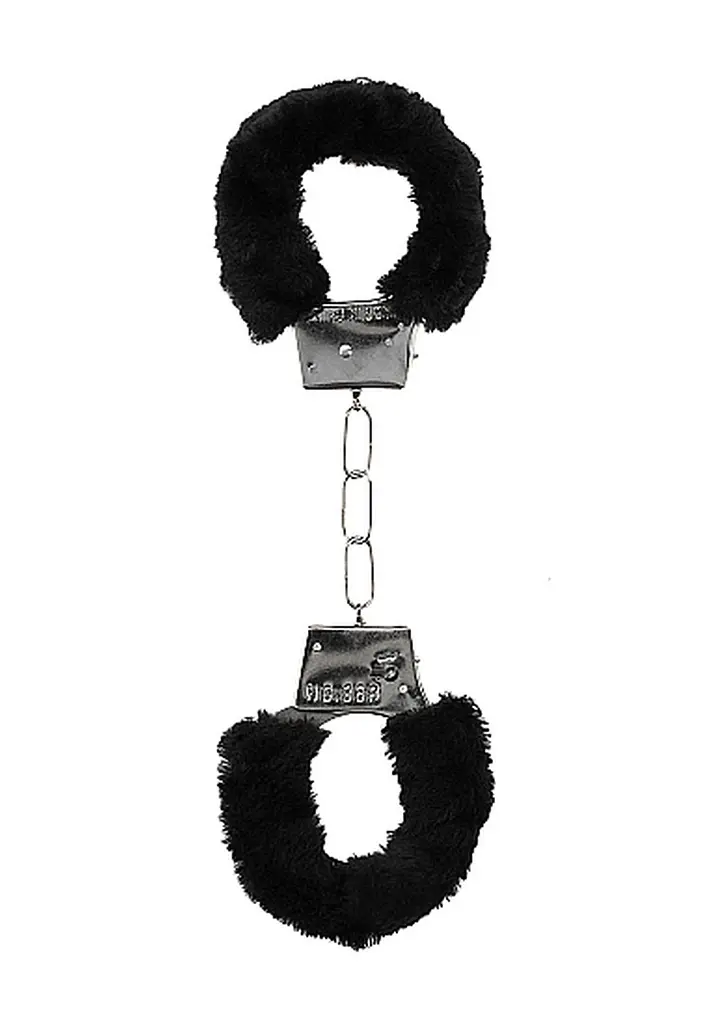 Наручники - Ouch! Beginner's Handcuffs Furry Black - фото 2