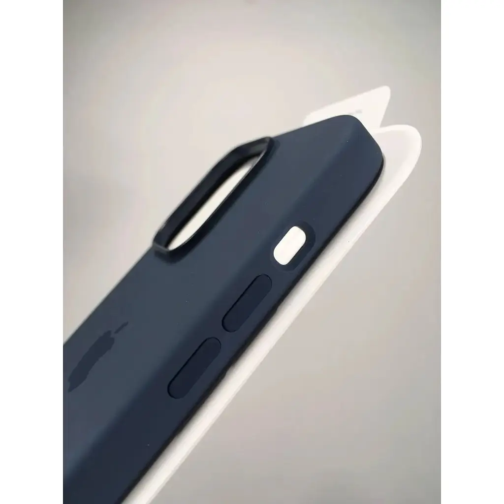 Оригінальний силіконовий чохол Apple Silicone Case MagSafe Storm Blue для iPhone 14 Pro (6.1") (MPTF3ZM/A) - фото 10