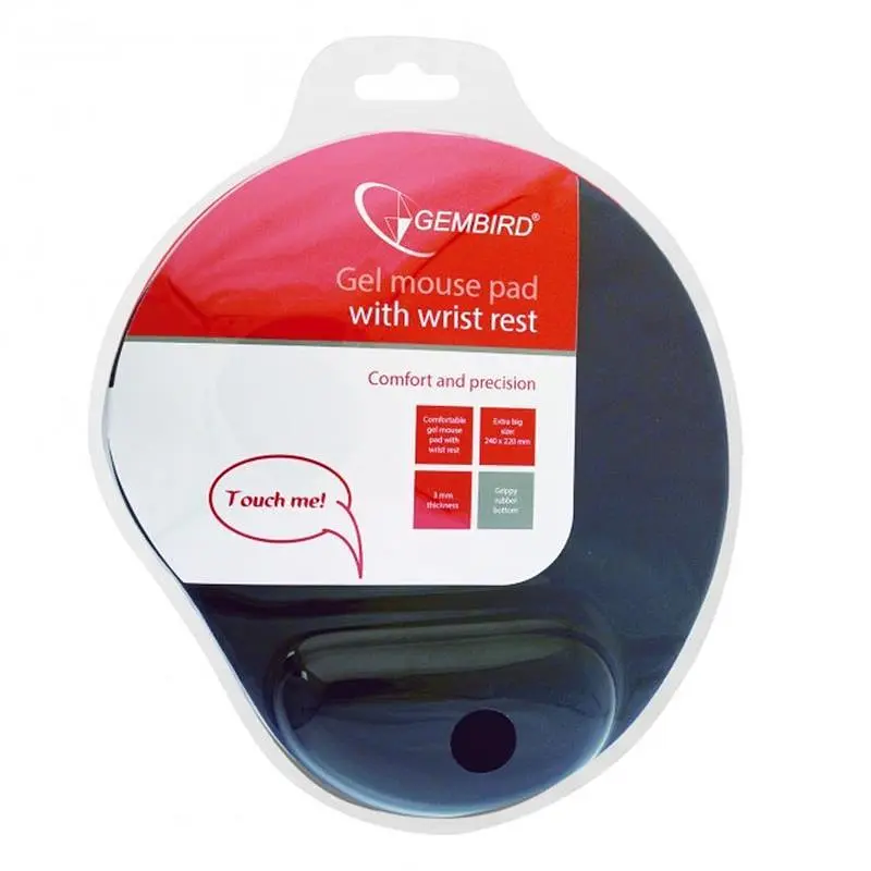 Килимок для миші Gembird MP-GEL-BK - фото 3