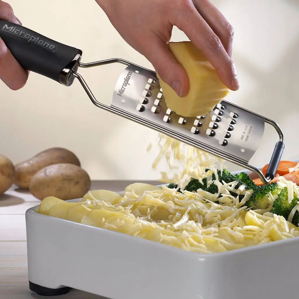 Тертка екстра велика Microplane Gourmet, 31,2 см, чорна (45008) - фото 3