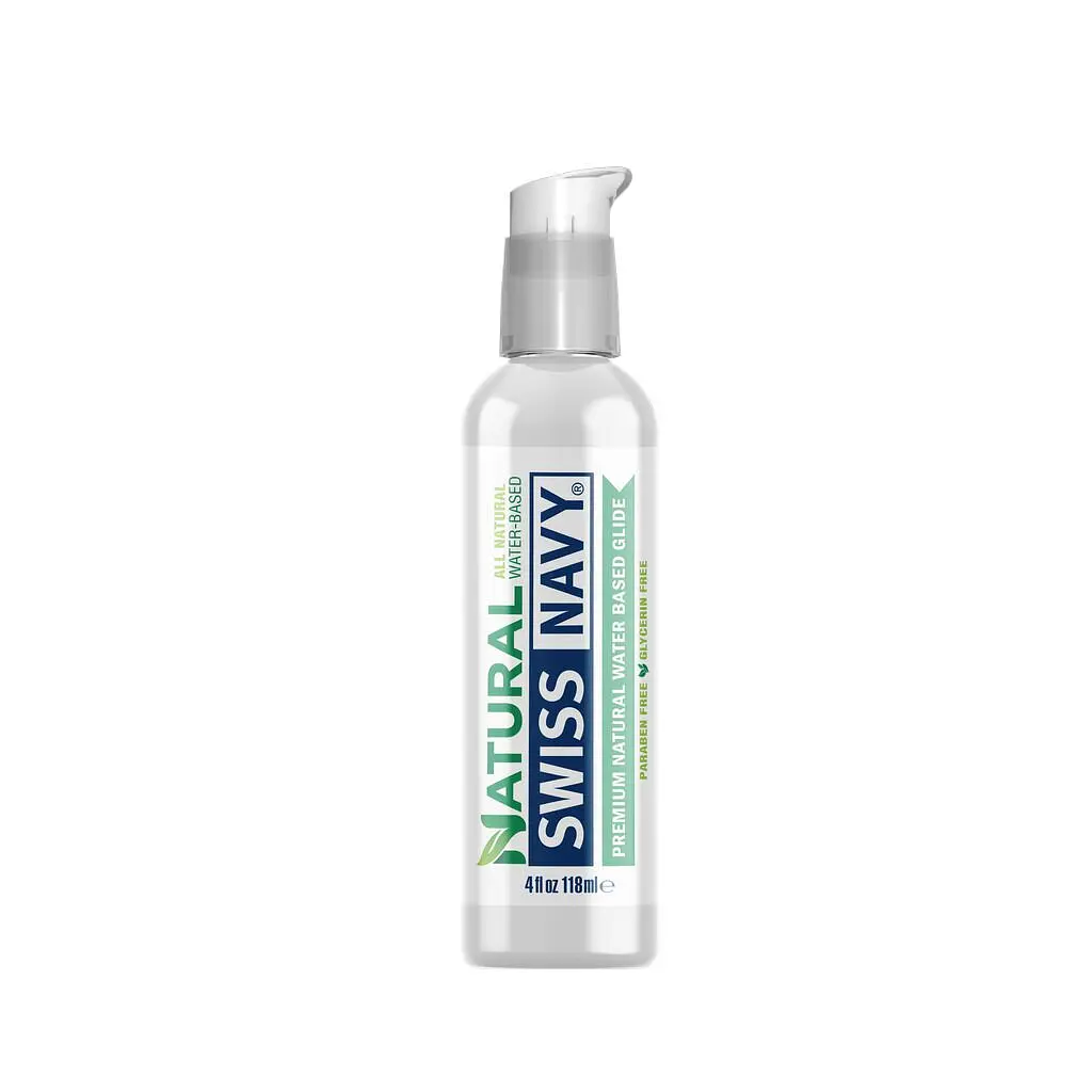 Лубрикант на водній основі Swiss Navy NATURAL All Natural, 118 мл, для чутливої шкіри