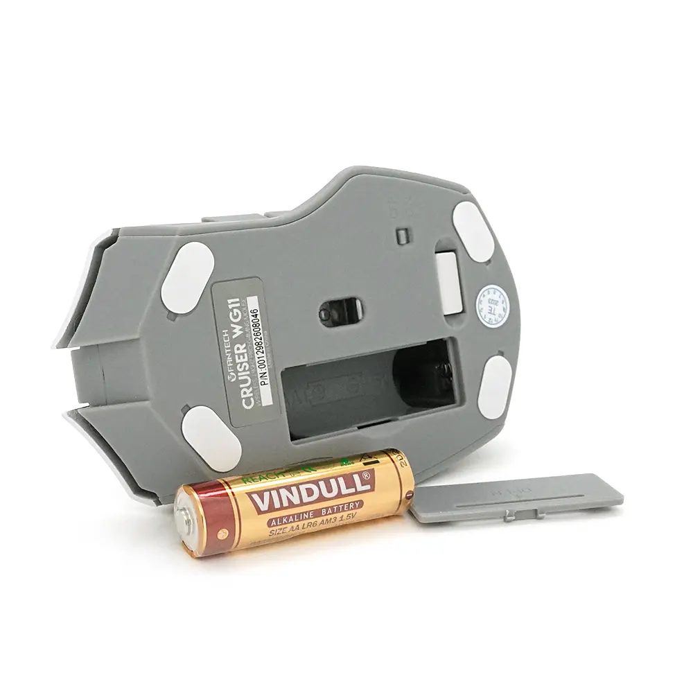Миша бездротова Fantech WG11 CRUISER, 6 кнопок, 800-2400 DPI, Win7/8/10 Mac OS, White, COLOR BOX - фото 6