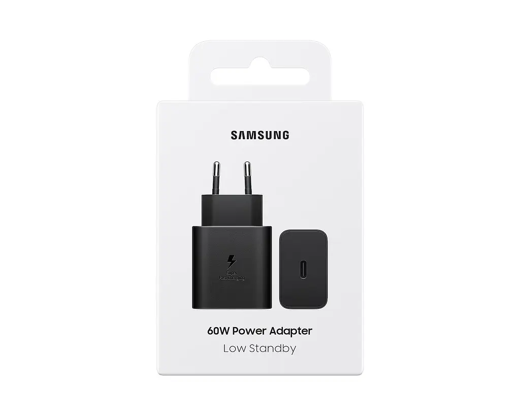 Samsung Зарядне пристрій мережевий Samsung 60Вт USB-С PD PPS, чорний - фото 5