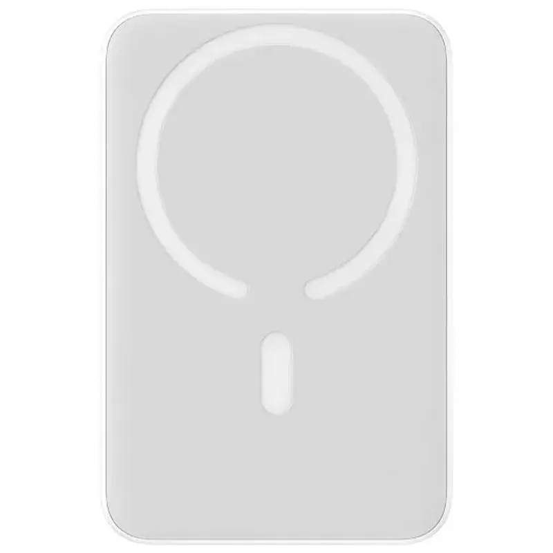Портативний ЗП Power Bank Baseus Magnetic Mini 20W c БЗП 10000 mAh (PPCX070001) White - фото 2