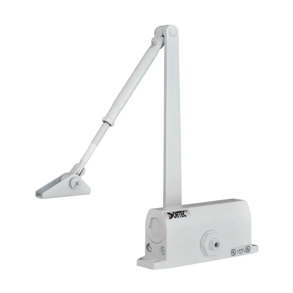 Дверний доводчик Dortec DT-62 White (63-00011) - фото 3