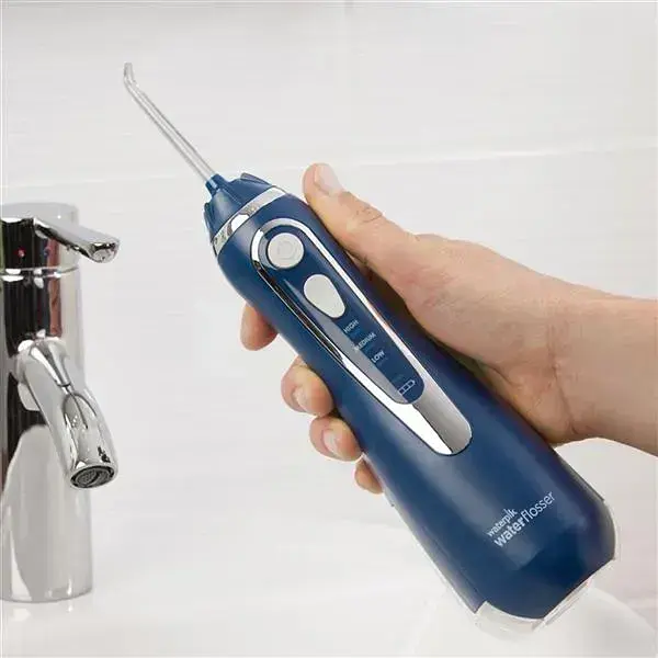 Ирригатор Waterpik WP-563 Cordless Advanced Water Flosser Blue [69898] - фото 6