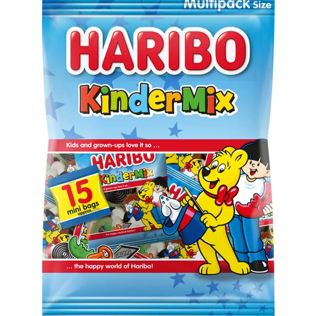 Цукерки желейні Haribo KinderMix 375 г (4001686748480)