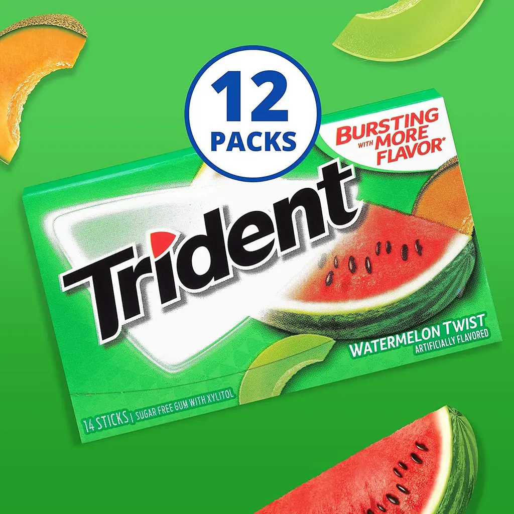 Блок Trident Watermelon Twist (12 шт) - фото 3