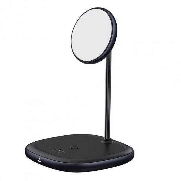 Беспроводное зарядное устройство для Baseus Swan 2-in-1 Wireless Magnetic Charging Bracket 20 W iP12 WXSW-C01 - фото 3