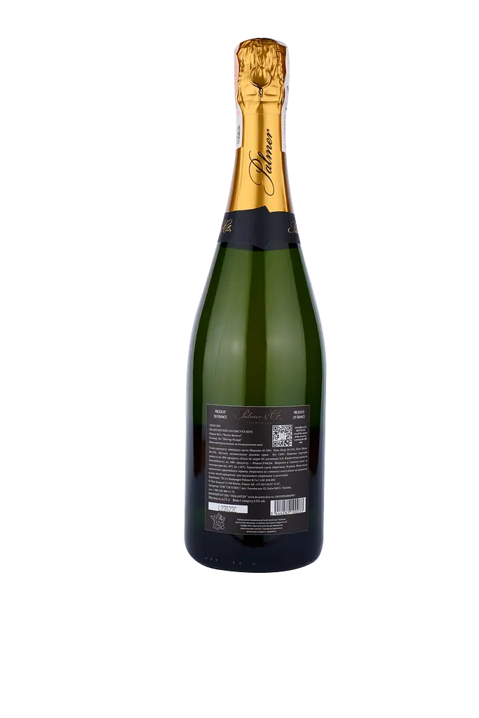 Шампанське Palmer & Co Champagne Nectar Reserve AOC, біле, напівсухе, 0,75 л - фото 2