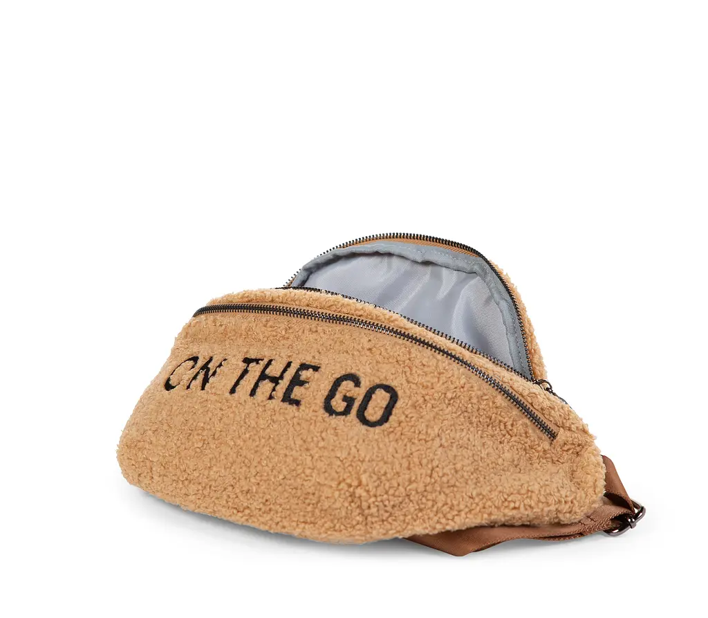 Сумка-бананка Childhome Banana Bag Teddy Бежева (CWBANAT) - фото 5