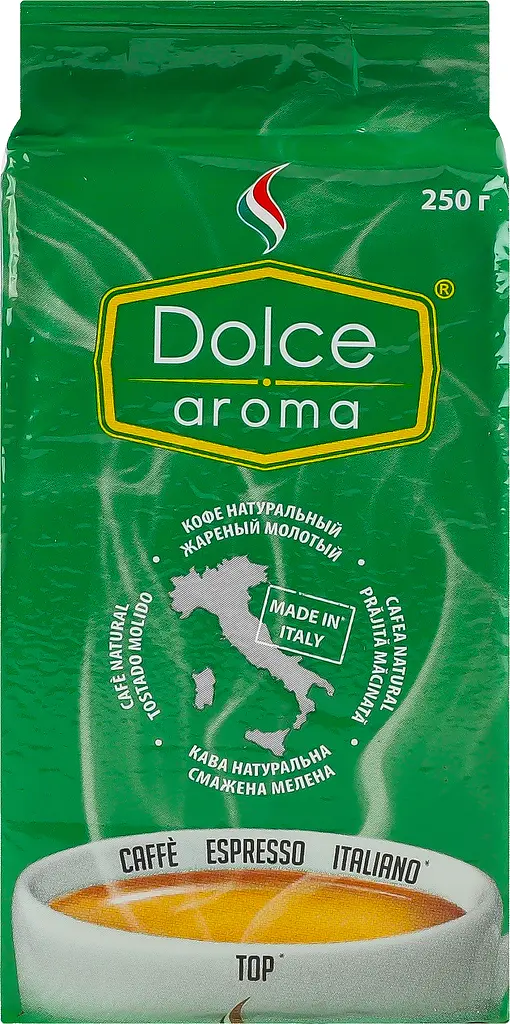 Кава мелена Dolce Aroma Top 250 г (897407) - фото 7