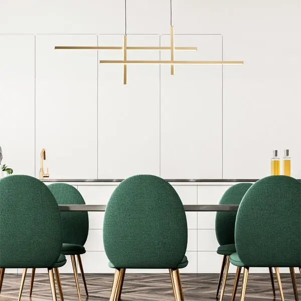 Люстра EDGE 22008P-BK/GD Zuma Line - фото 2