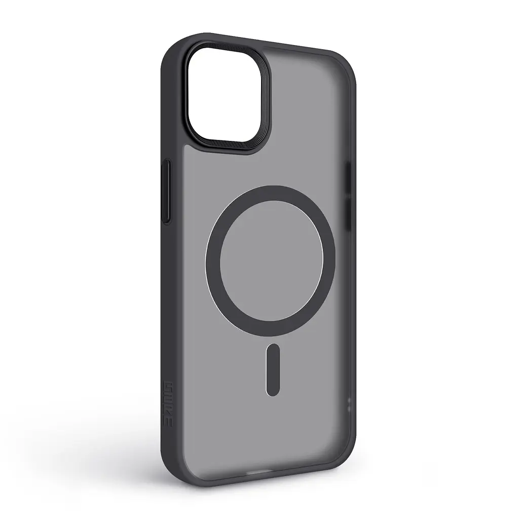 Чехол для Apple iPhone 15 Plus, Uniq MagCase, черный, противоударный, панель-накладка с магсейф, ударопрочный TPU+PC, с магнитом MagSafe, поддержка полноценной беспроводной зарядки, ArmorStandart (ARM75268) - фото 2