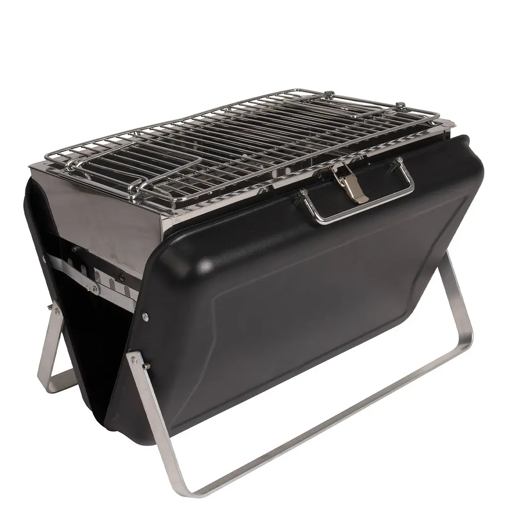 Гриль вугільний Bo-Camp Irvin Black/Silver (8108380), Сріблястий - фото 5