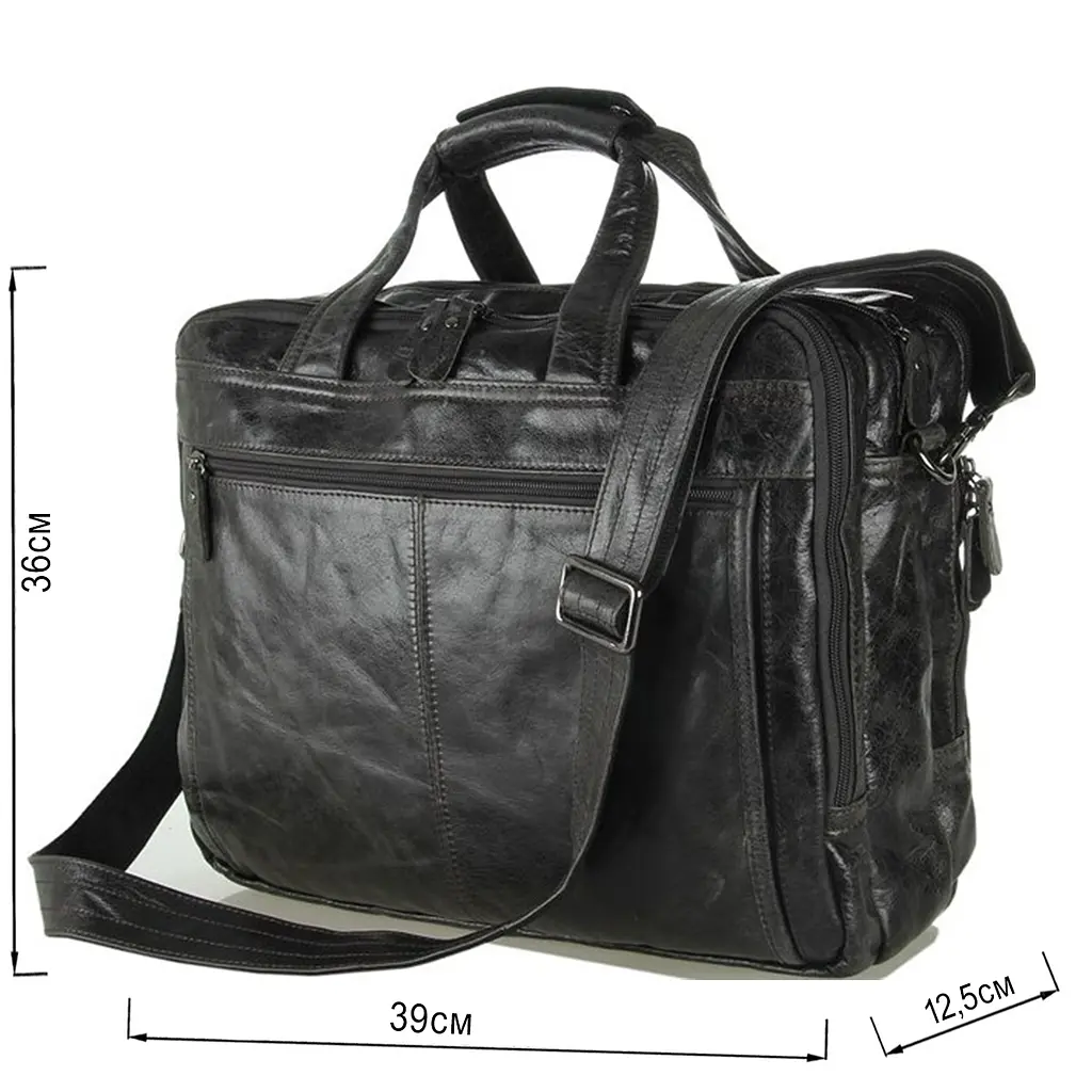 Сумка мужская Vintage 39х36х12,5 см sum0028971 - фото 3