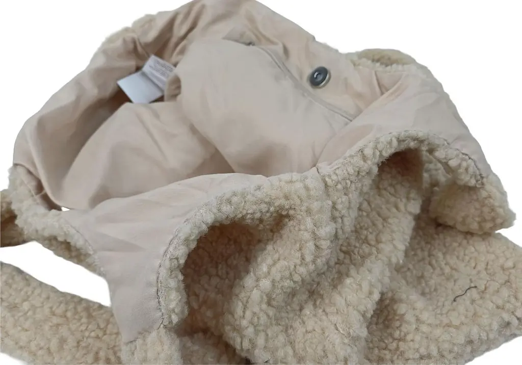 Сумка Arovo Жіноча Плюшева Teddy Shopper Поліестер Бежева - фото 5