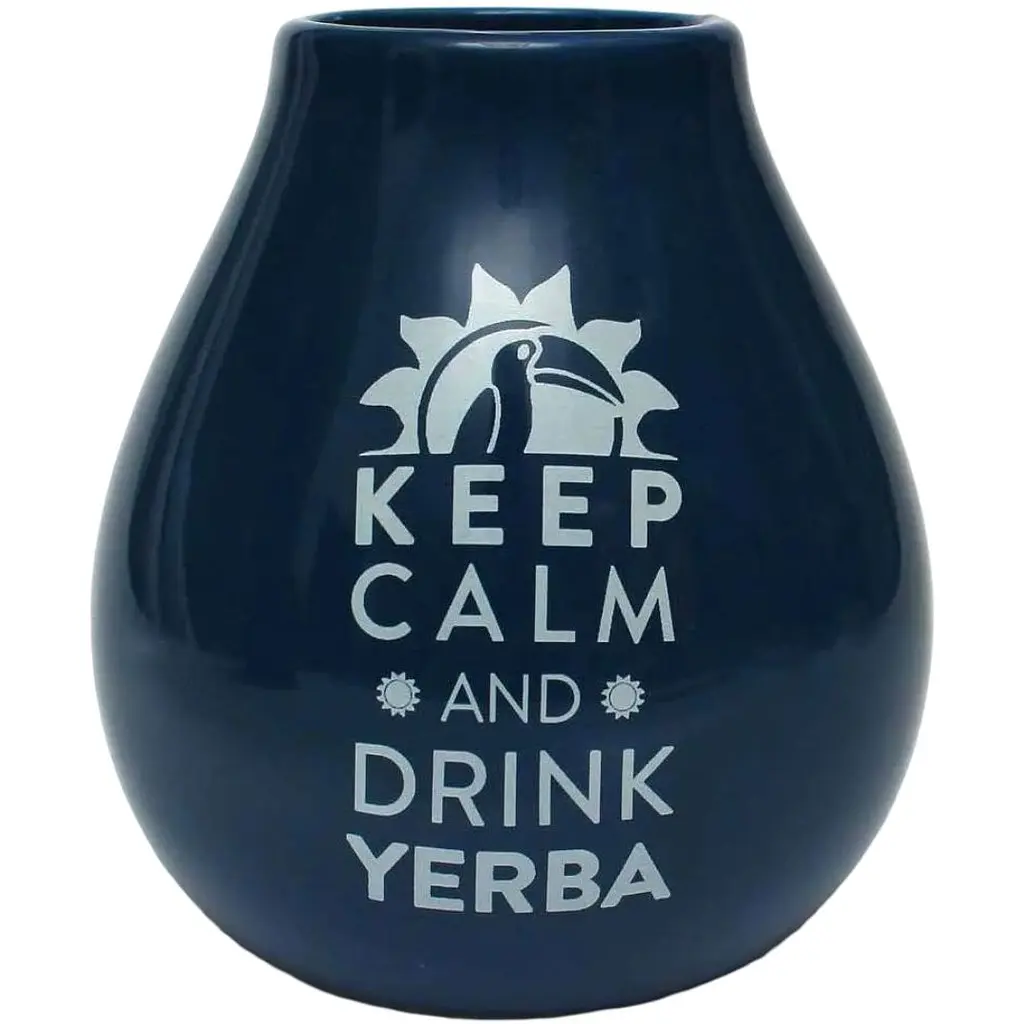 Калебас керамічний Keep Calm Кавовий 350 мл - фото 8