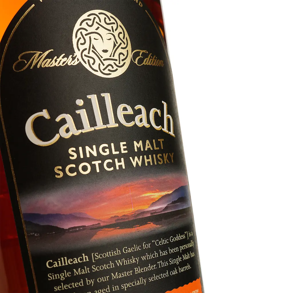Виски Cailleach Master's Edition Single Malt Scotch Whisky, 40%, 0,7 л - фото 3