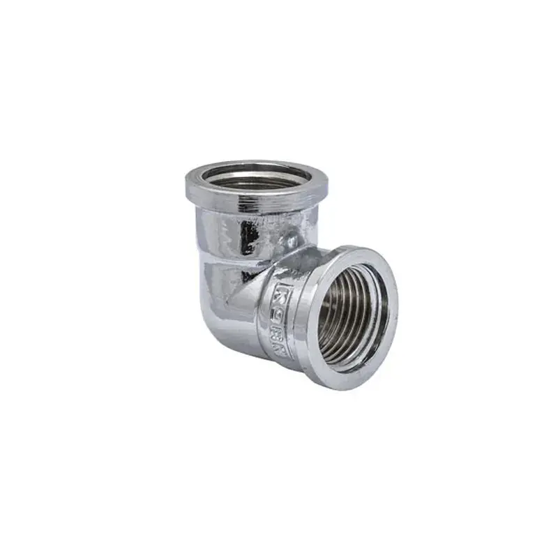 Кутник Koer 1/2'' ВВ (хром) Kf.L06F.Chr KF0124