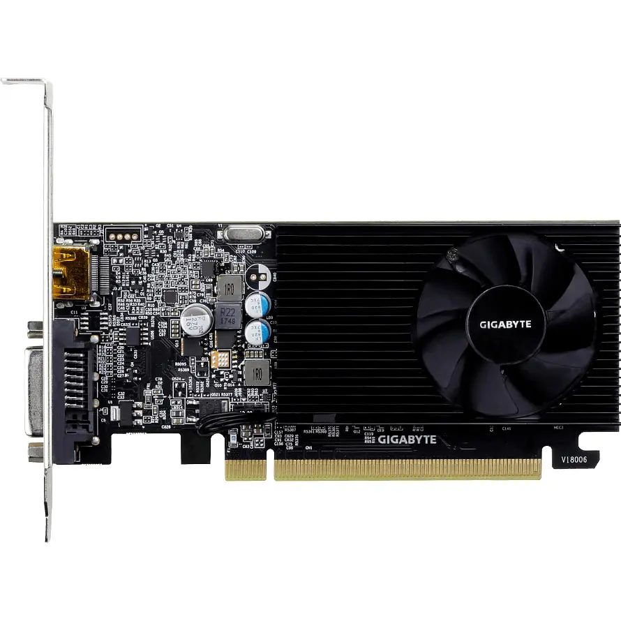 Видеокарта Gigabyte GeForce GT 1030 Low Profile D4 2G [GV-N1030D4-2GL] [89706] - фото 2